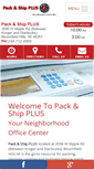 Mobile Screenshot of pack-shipplus.com